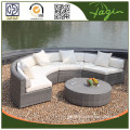 Outdoor aluminum wicker furniture garden sofa set